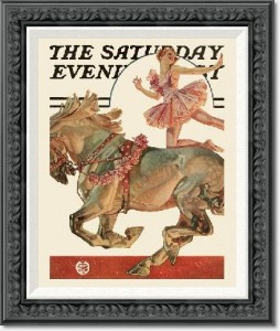 She'd stand on a horse